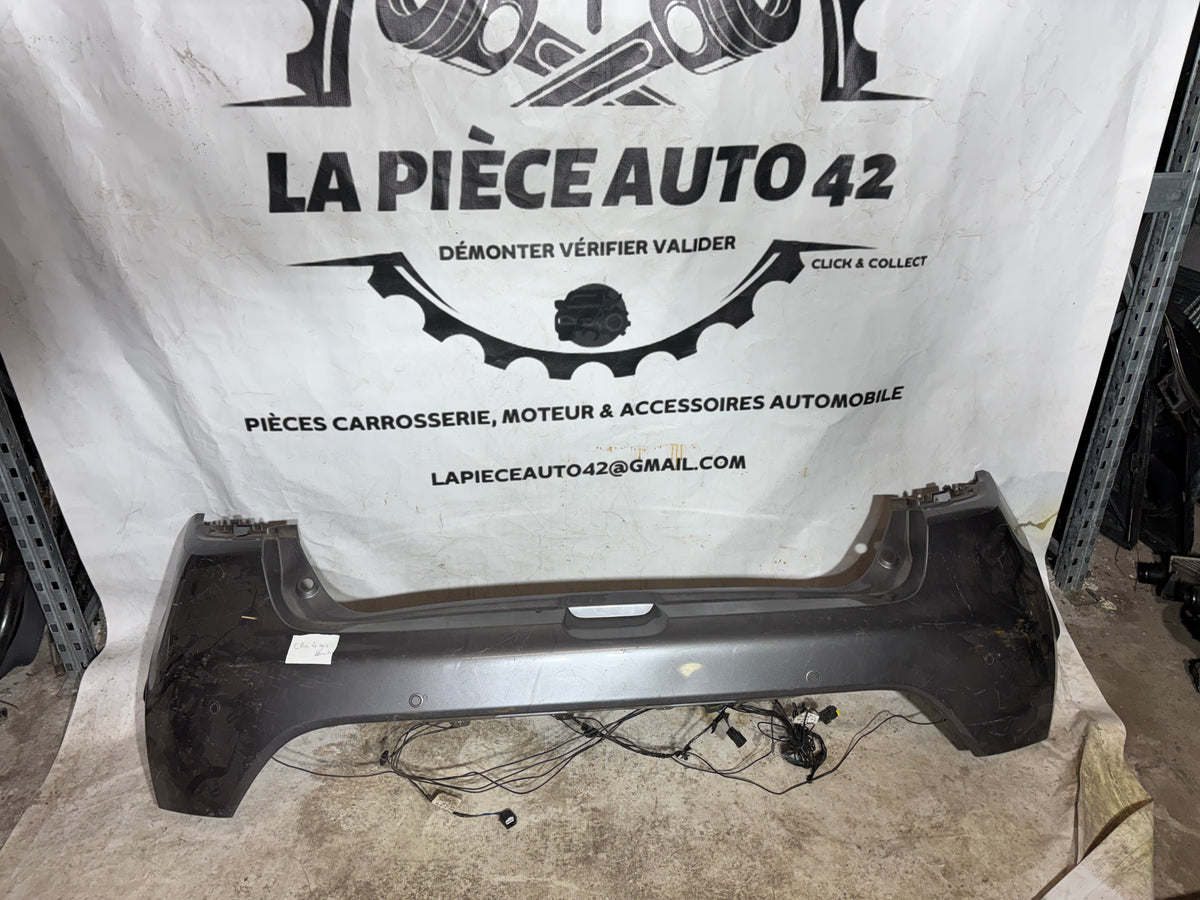 Pare choc arrière Renault Clio 4 gris anthracite 850225639R 2018