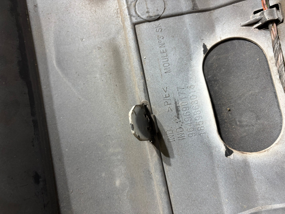 Pare choc arrière Peugeot 207 blanc