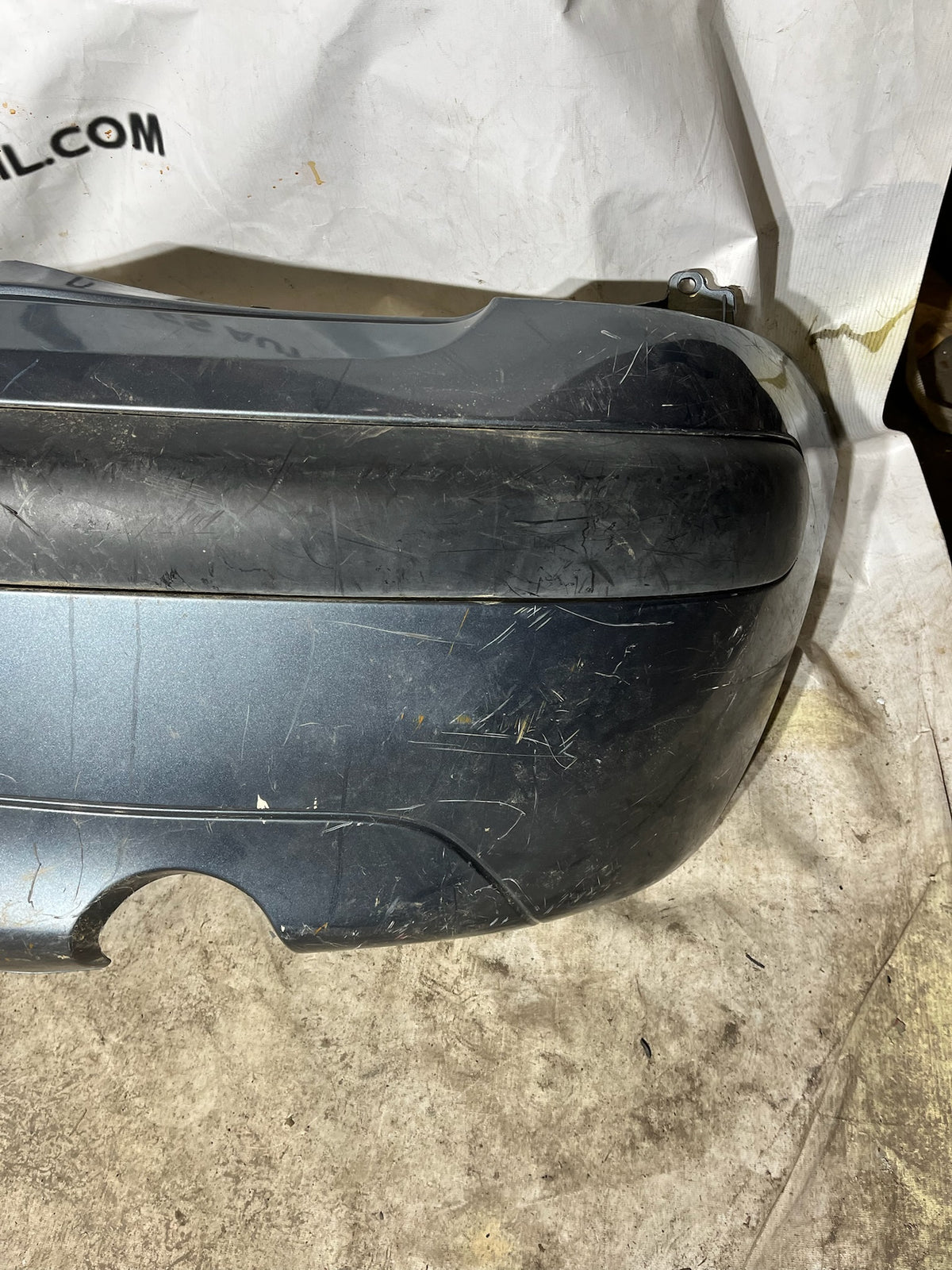Pare choc arrière Citroën C3 1 Bleu nuit