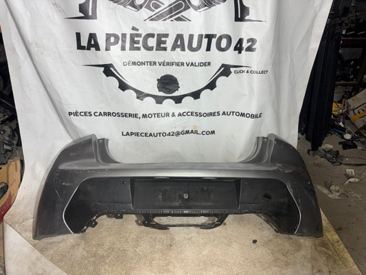 Pare choc arrière Peugeot 208 2 gris emplacement radar