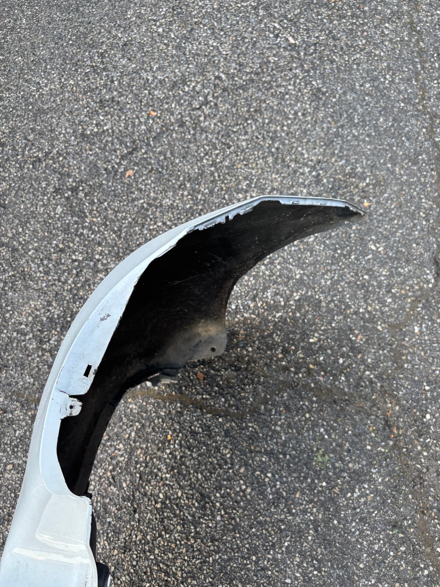 Pare choc arrière Toyota Yaris 3 Blanc