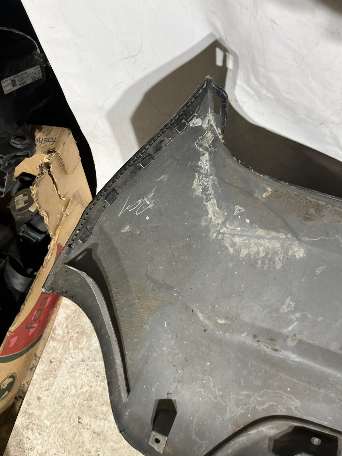 Pare choc arrière Peugeot 108 Bleu nuit
