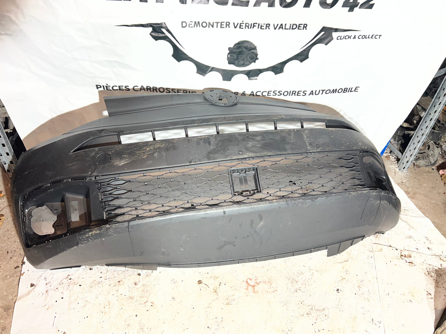 Pares chocs avant Volkswagen Caddy noir