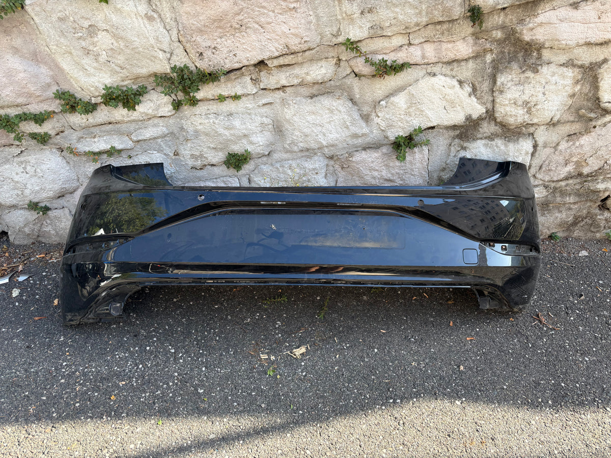 Pare choc arrière Volkswagen Polo 6 noir