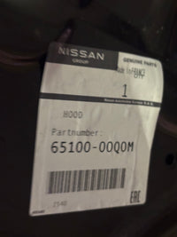 Capot Nissan Primastar noir