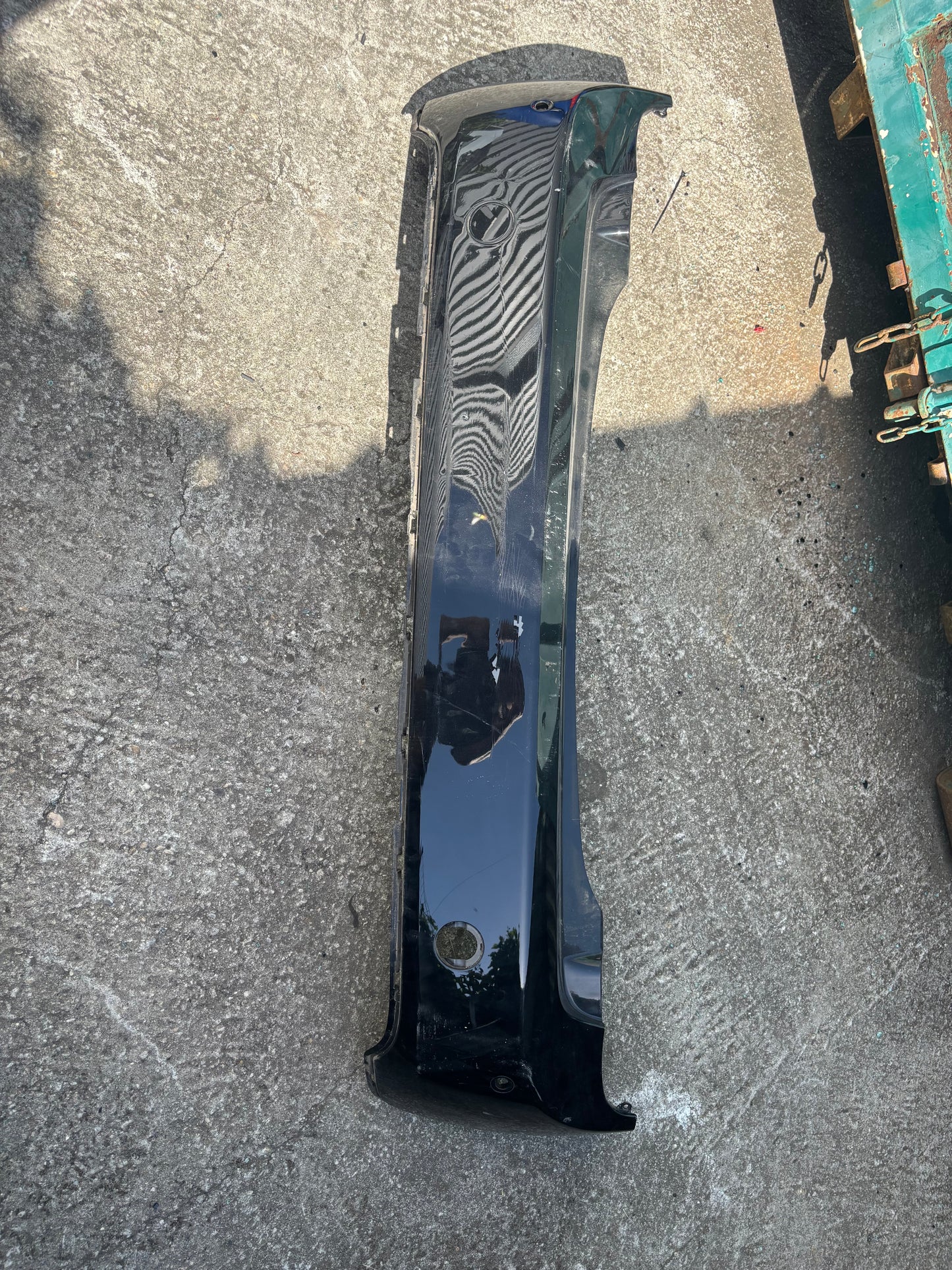 Pare choc arrière noir Mini cooper One F55