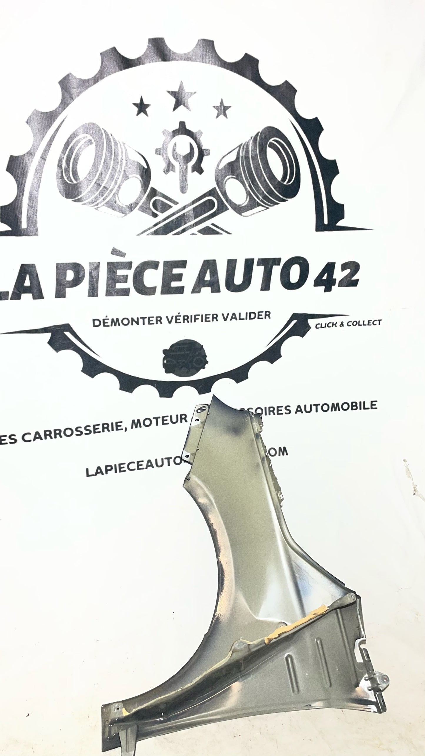 Aile avant droite Fiat 500 Bleu nuit