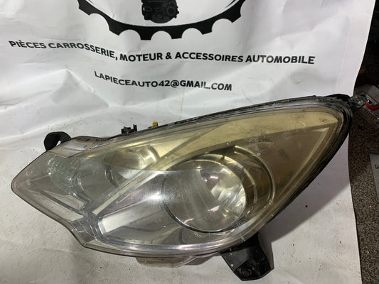 Phare avant gauche Citroën C3 2 phase 1 liseré blanc