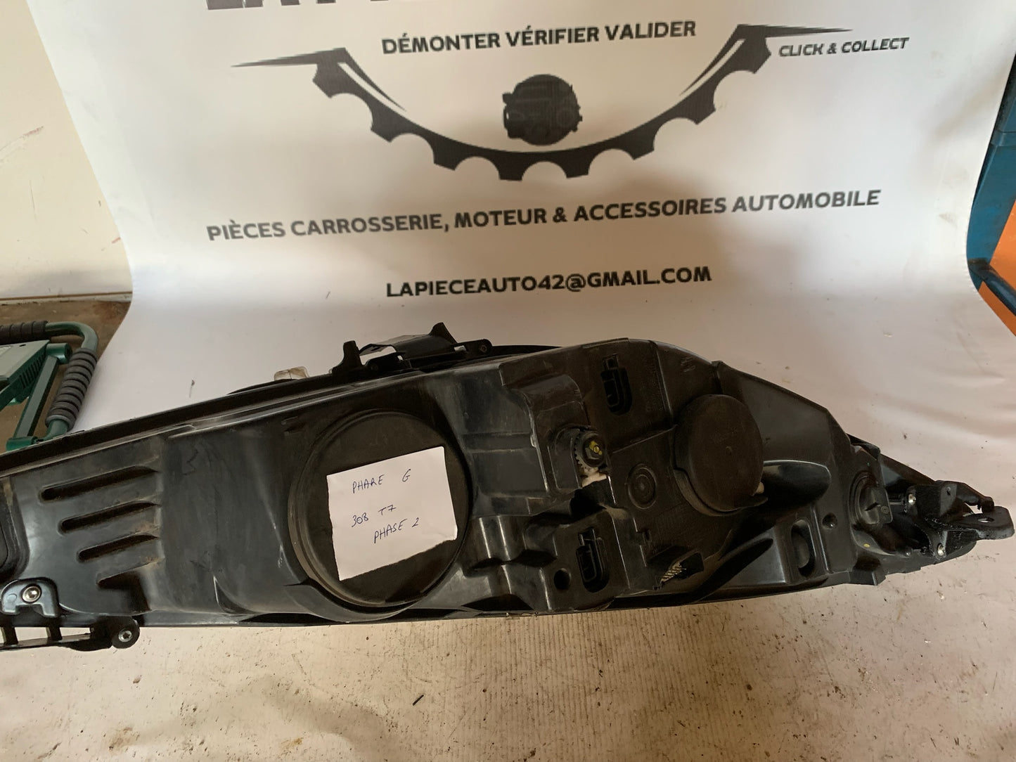 Phare avant gauche Peugeot 308 T7 phase 2