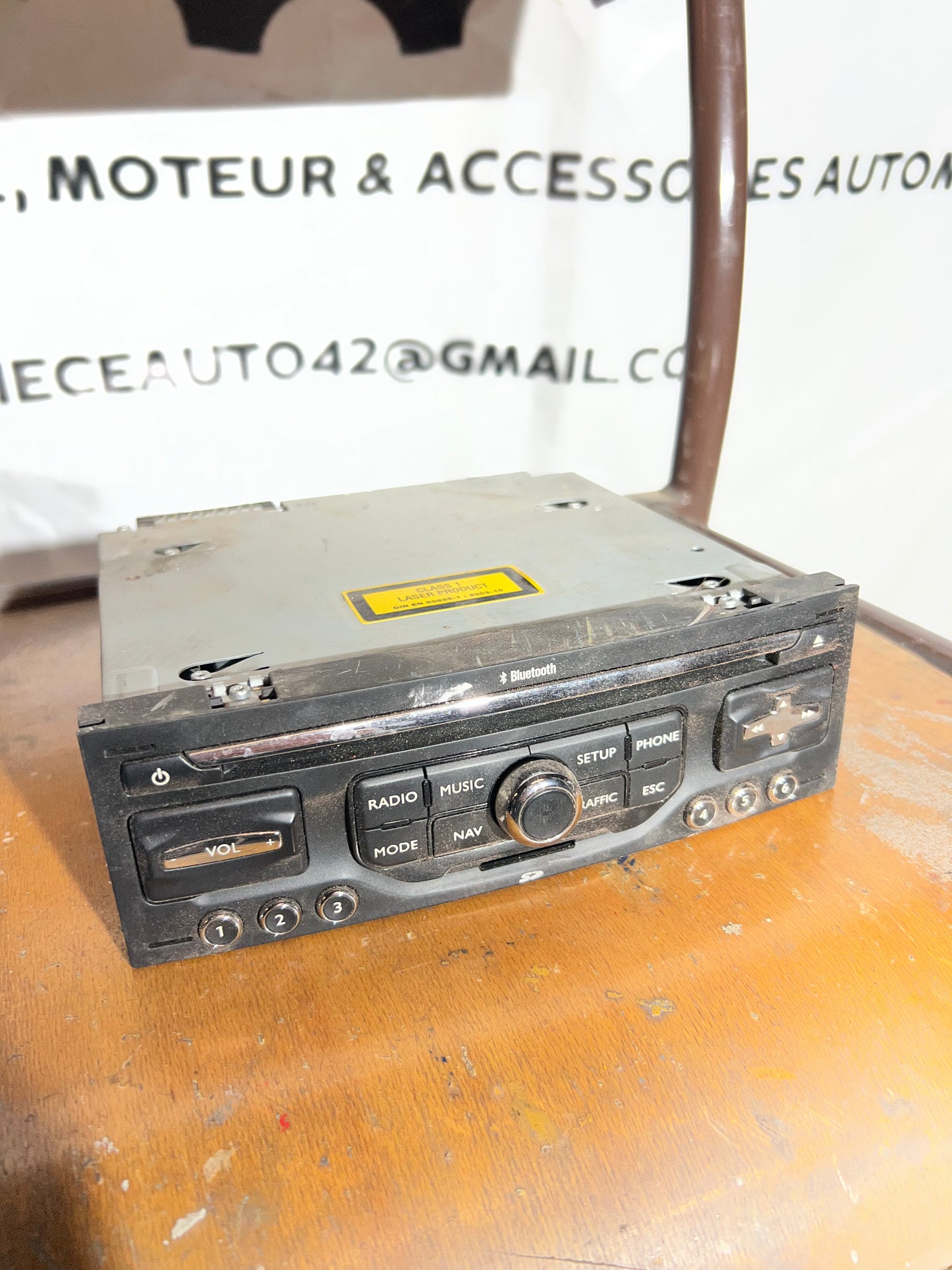 Autoradio Peugeot Citroën RNEG