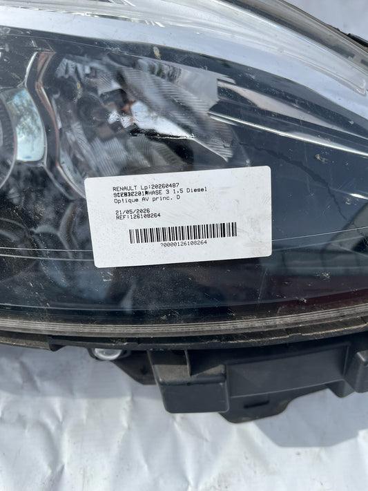 Phare avant droit Renault Scenic 3