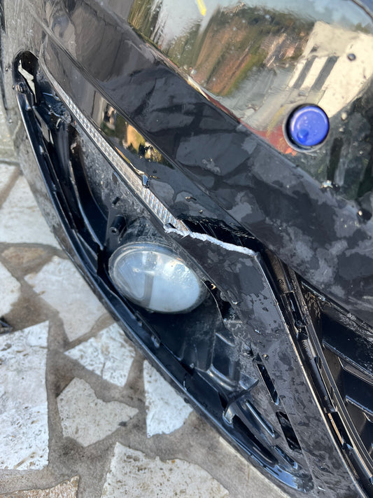 Pare choc AV noir 9677363680 Peugeot 308 2