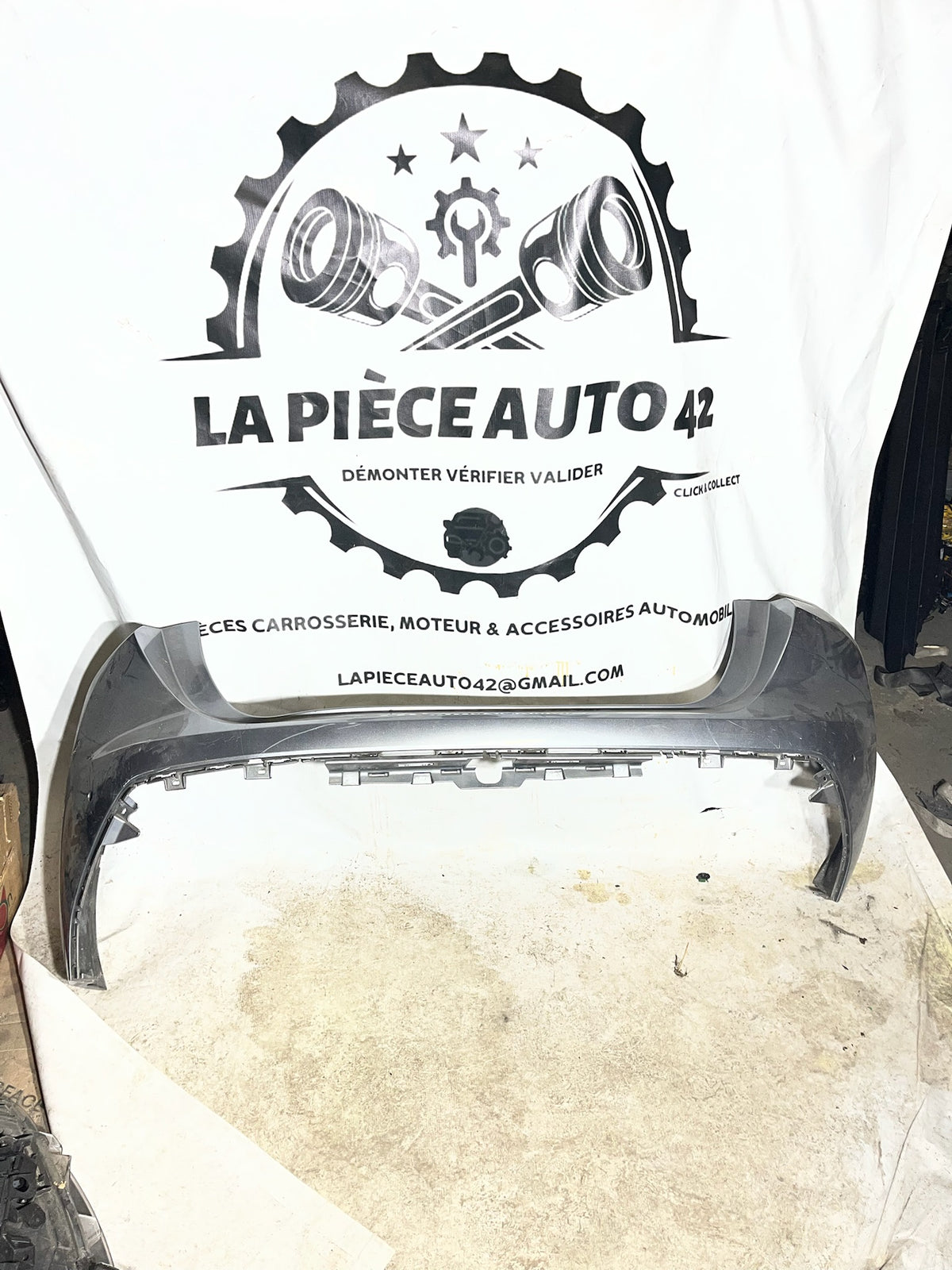 Pare choc arrière Peugeot 308 3 T10 gris
