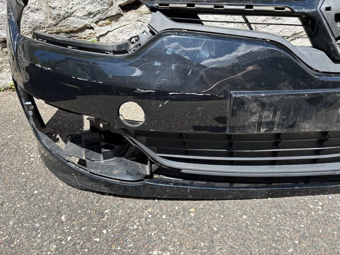 Pare choc avant Renault Megane 3 noir