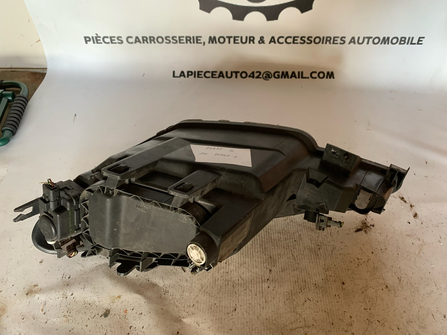 Phare avant droit Peugeot 206 phase 2