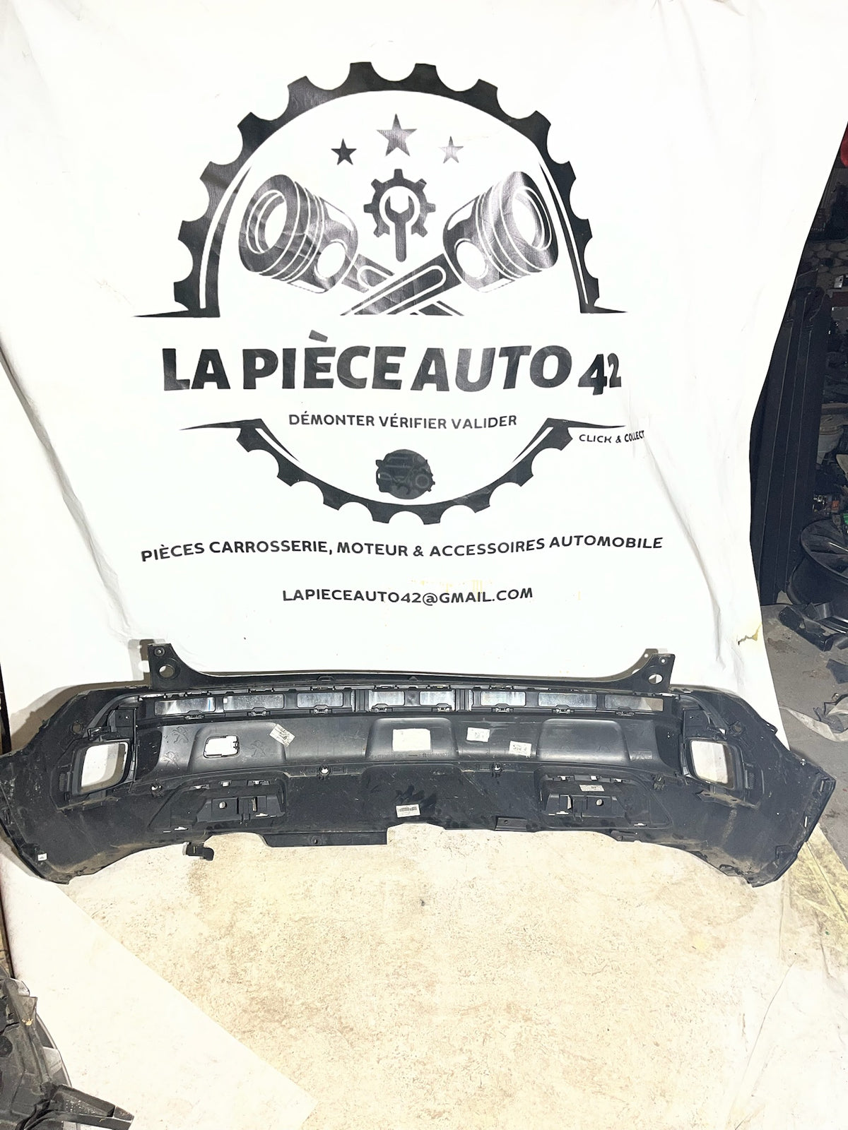 Pare choc arrière Peugeot 3008 2