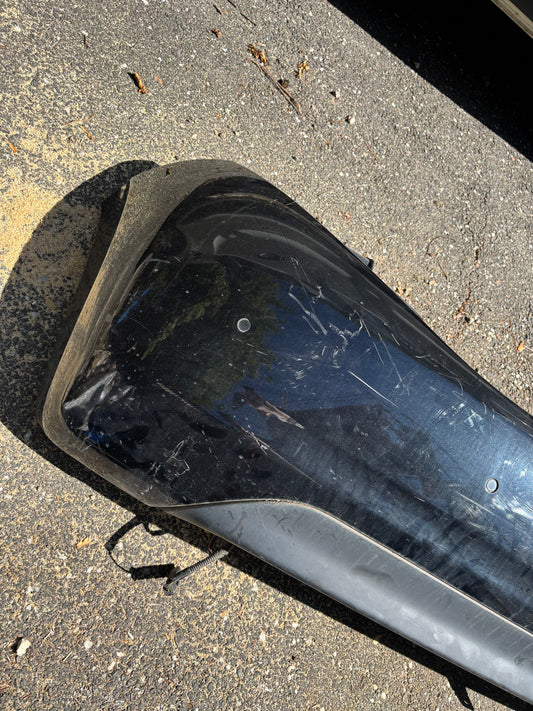 Pare choc arrière noir Peugeot 208 1 avec radars