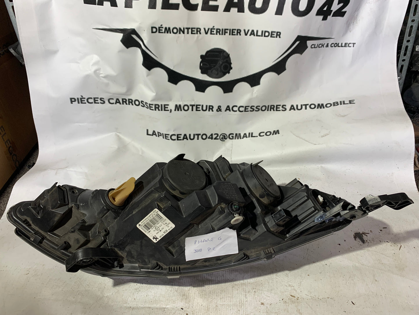 Phare avant gauche Peugeot 308 phase 2