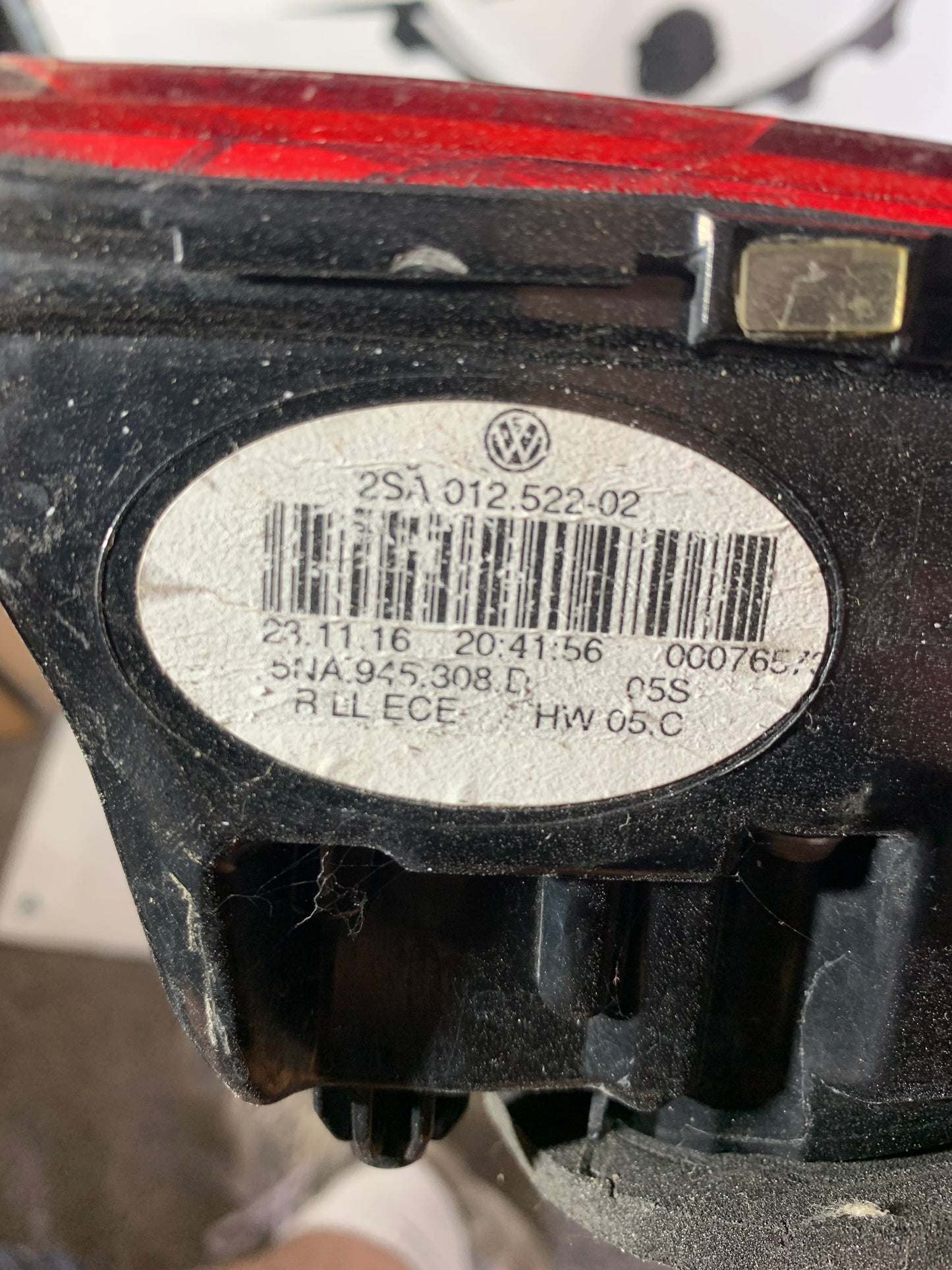 Feu arrière droit intérieur Volkswagen Tiguan 2 5NA