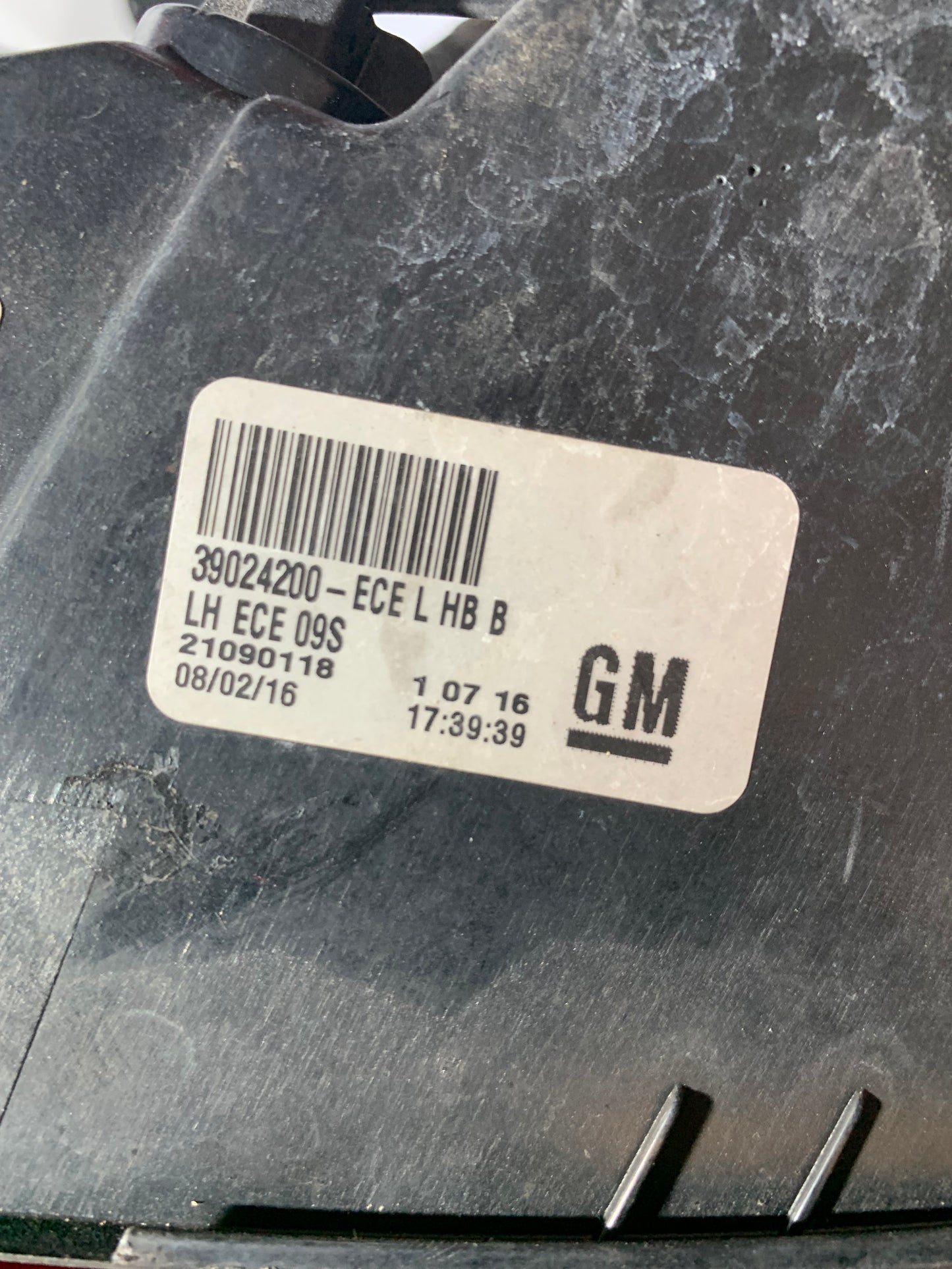 Feu arrière gauche Opel Insignia A