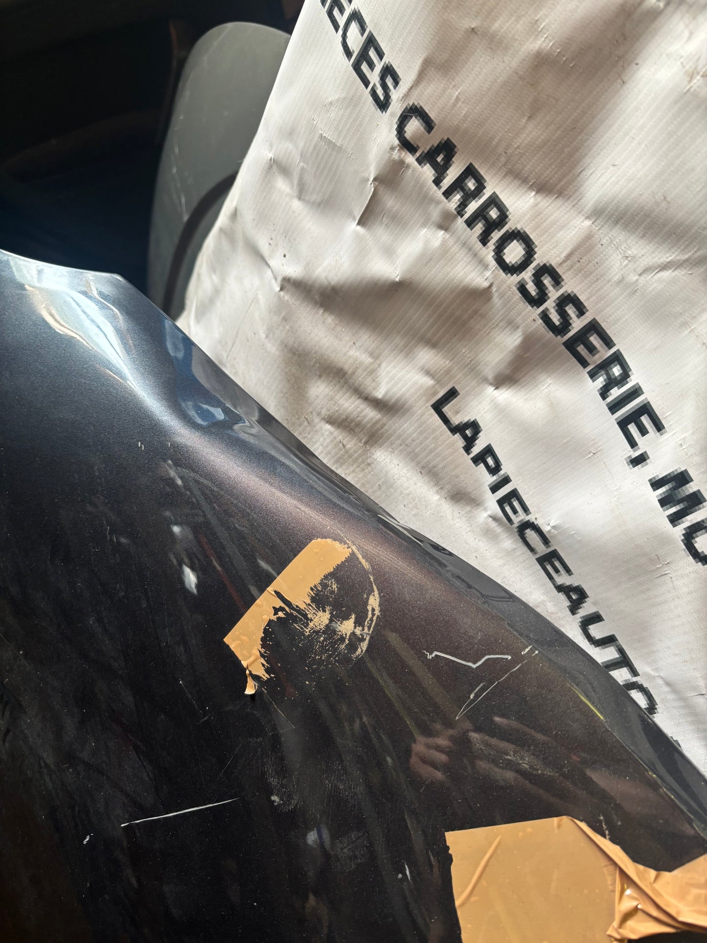 Capot Renault Kadjar noir