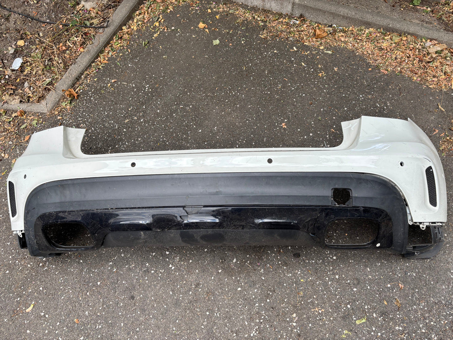 Pare choc arrière Mercedes GLA W156 blanc