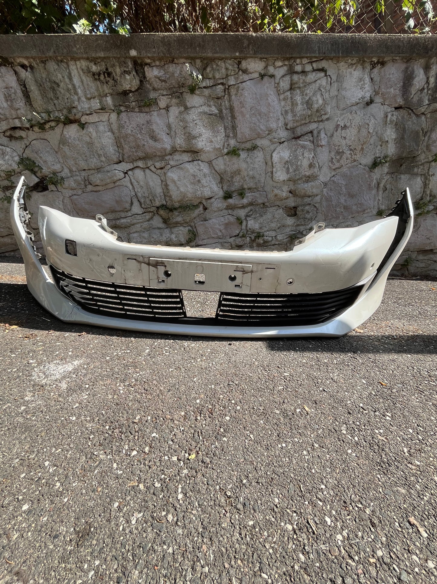 Pare choc avant Peugeot 508 GT-Line blanc