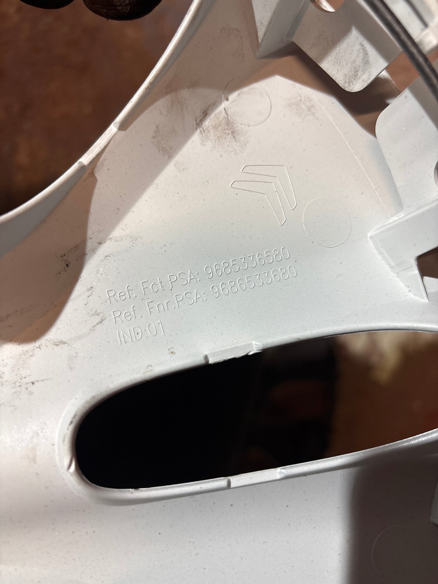 Enjoliveur Citroën 15 pouces