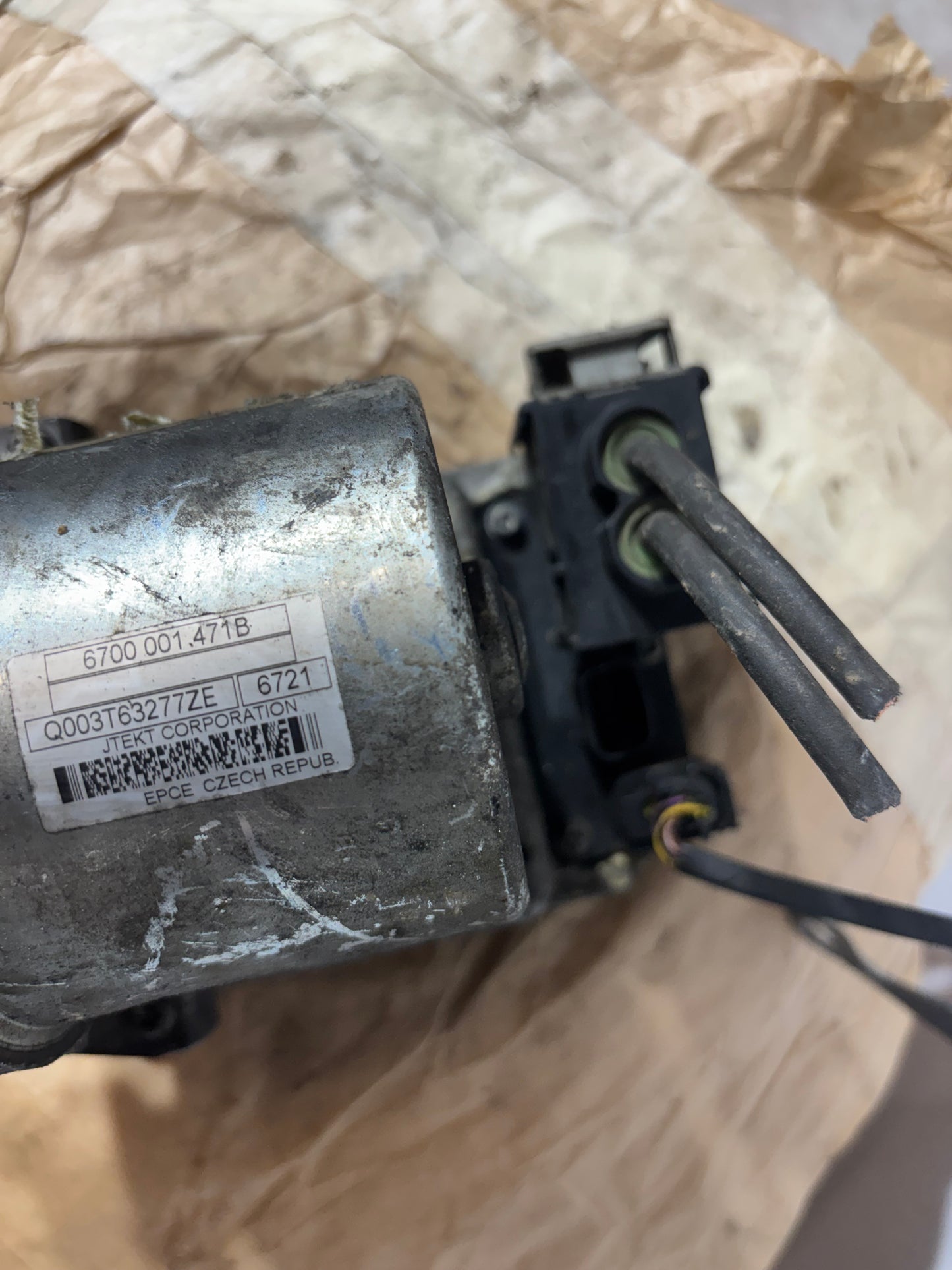Direction assistée electrique Peugeot 207 6700001471B