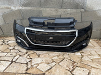 Pare choc avant Peugeot 208 1 phase 2 noir