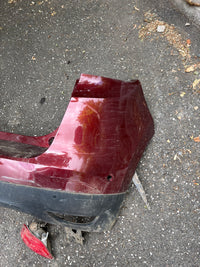 Pare choc arrière Renault Scenic 4 rouge