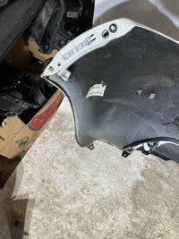 Pare choc arrière Peugeot 208 1 blanc + emplacement Radar