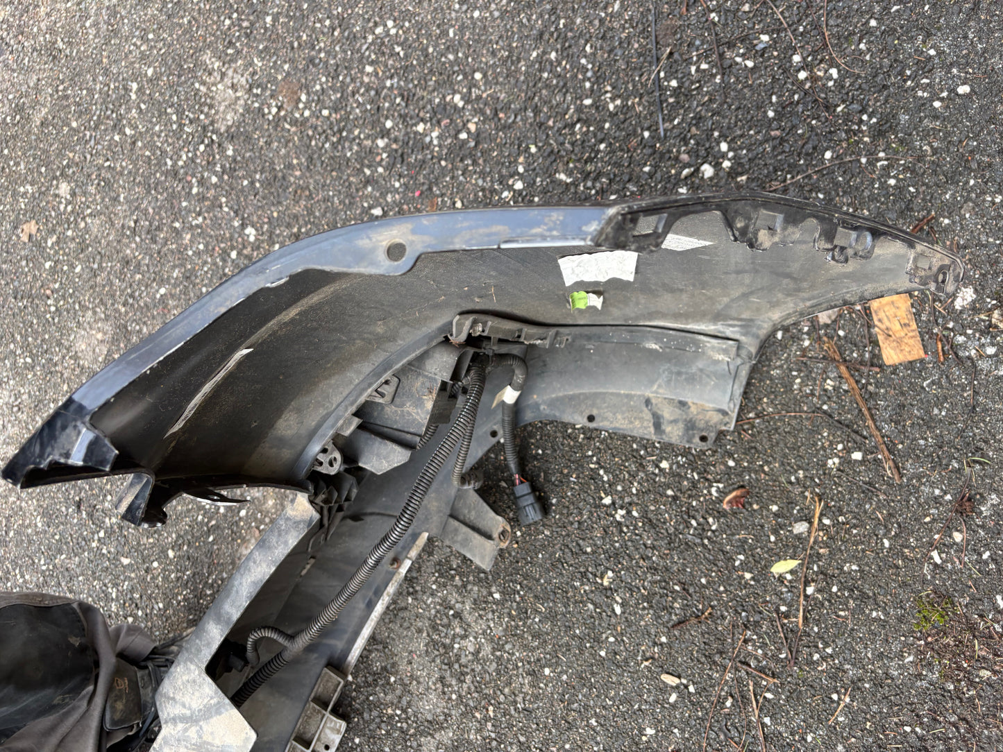 Pare choc arrière Peugeot 3008 1