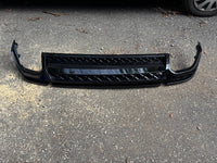Moulure de pare choc arrière Volkswagen Touareg 3 noir