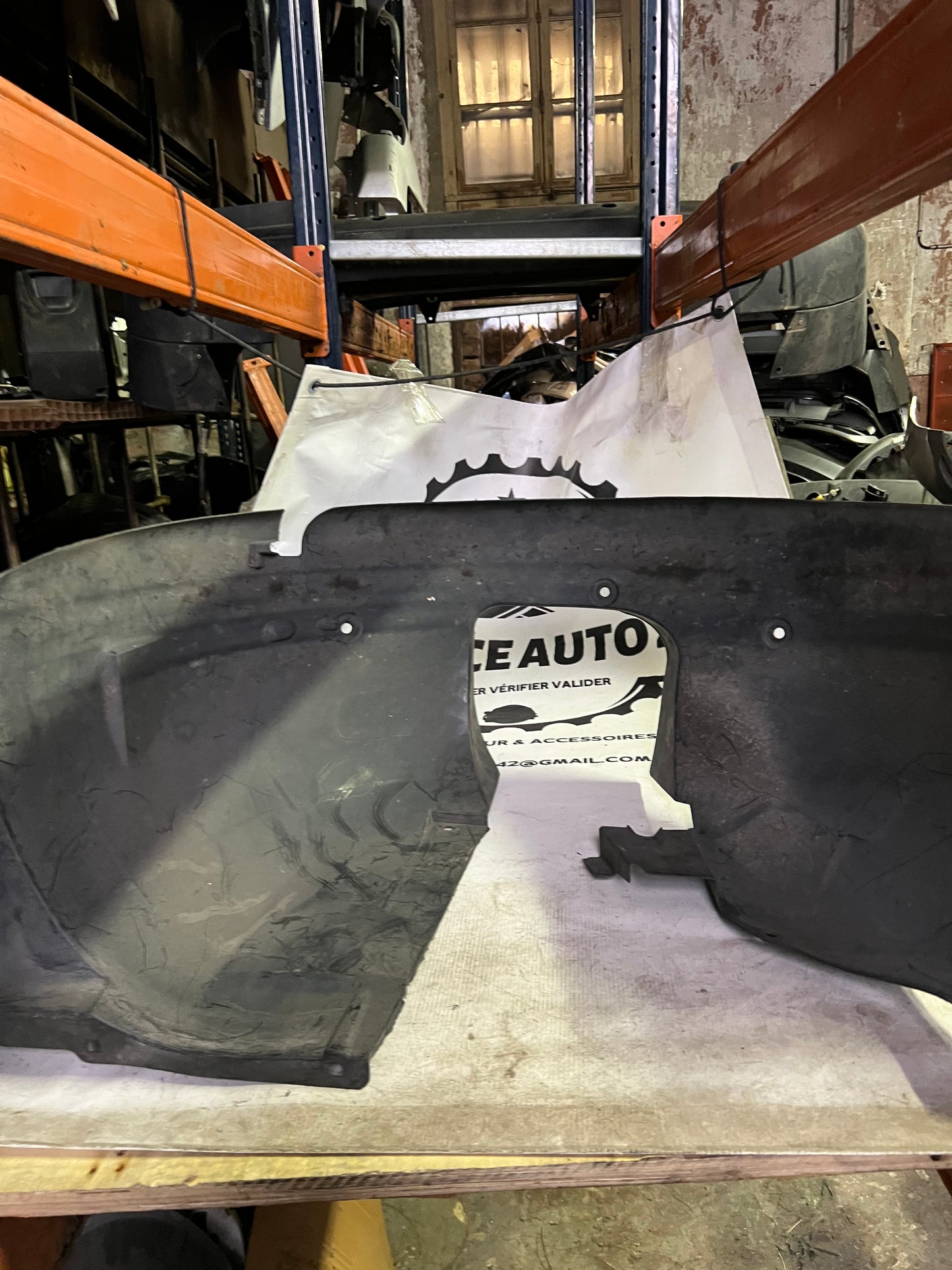 Pare boue avant gauche Peugeot 307
