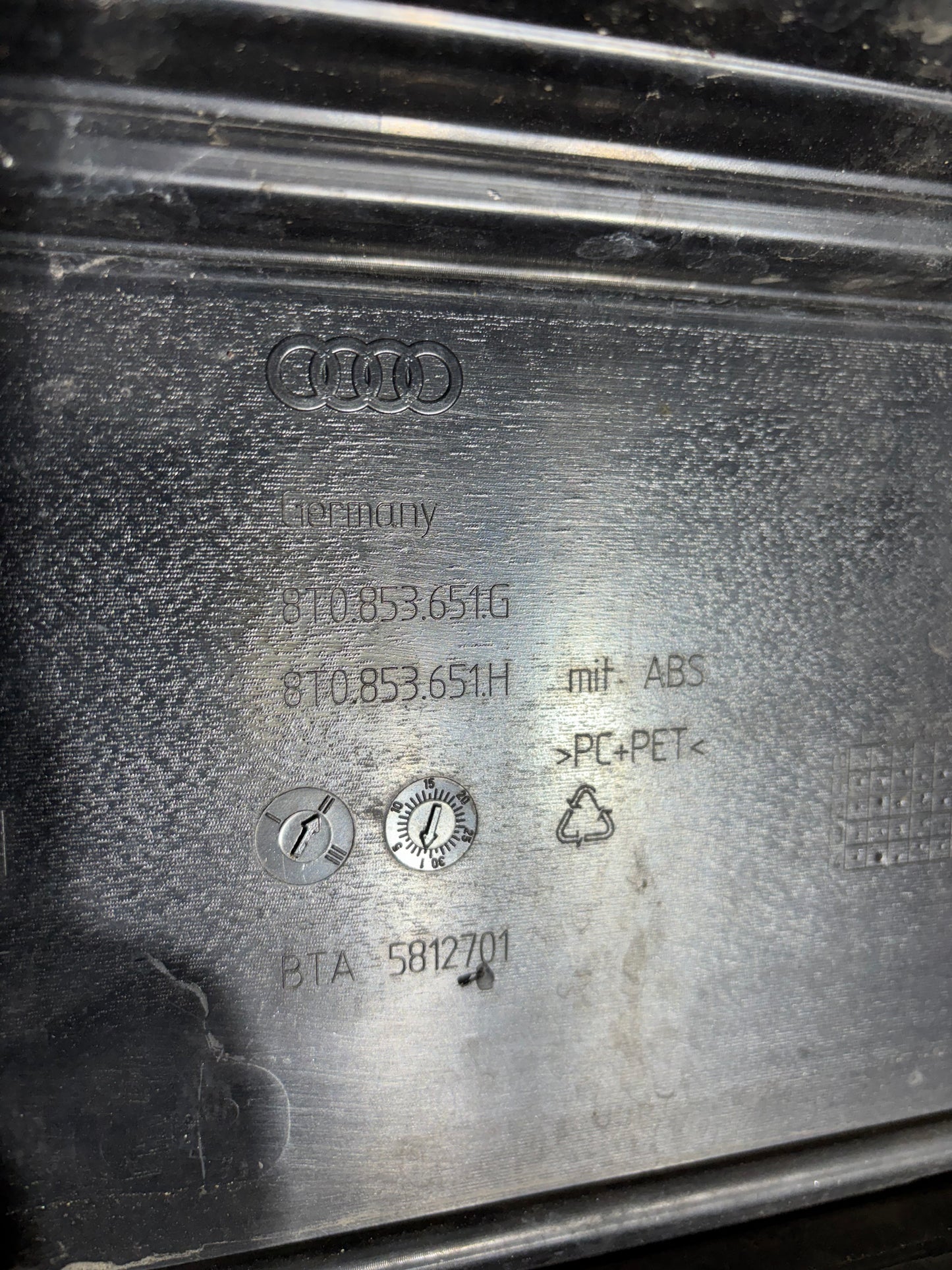 Calandre Audi A5 / 8T0853651G