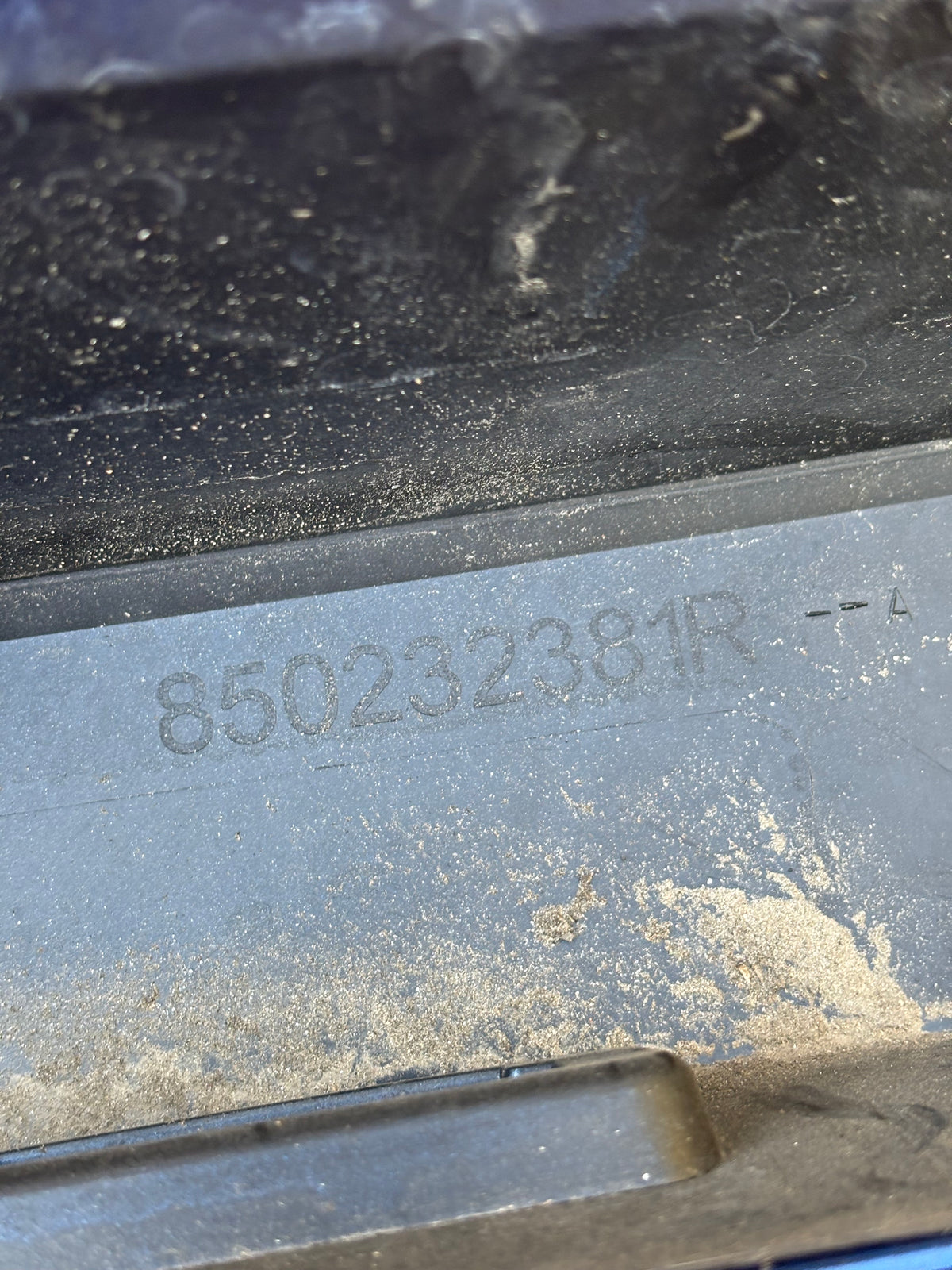 Pare choc arrière Dacia Sandero 3 stepway 2 Bleu