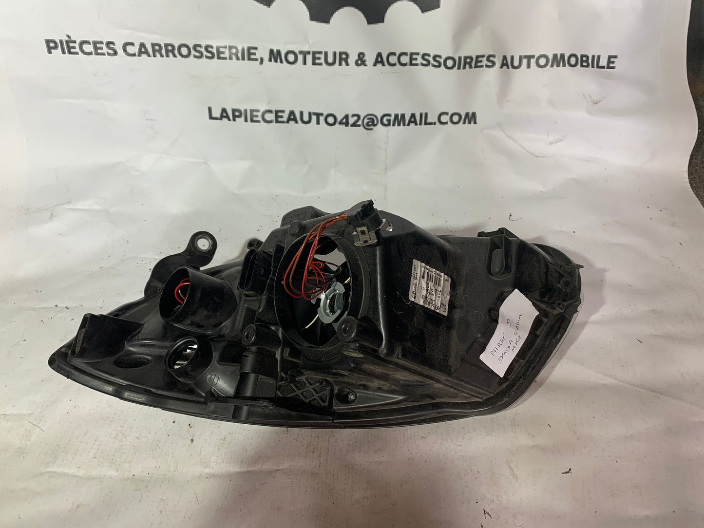 Phare avant droit Skoda Fabia Mk2