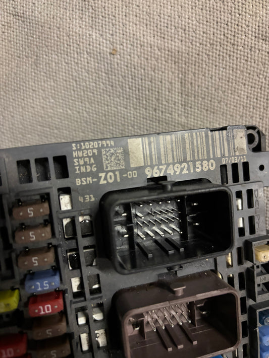 BSM Z01 9674921580 Citroën C4 DS4