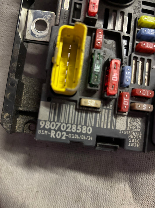 BSM R02 9807028580 PSA C4 Picasso / C5p.3 / C6 / 407 / 3008 / 5008
