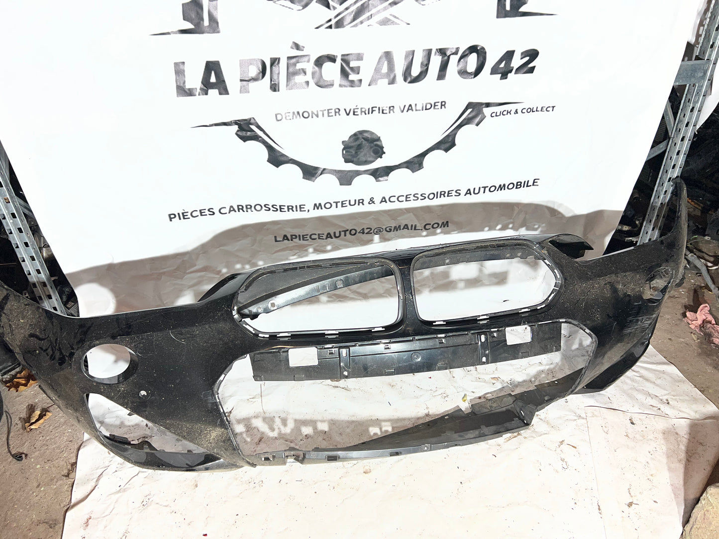 Pare choc avant BMW X2 noir