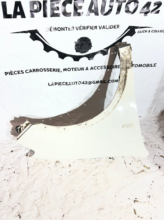 Aile avant droit blanc NISSAN Qashqai 1 phase 2
