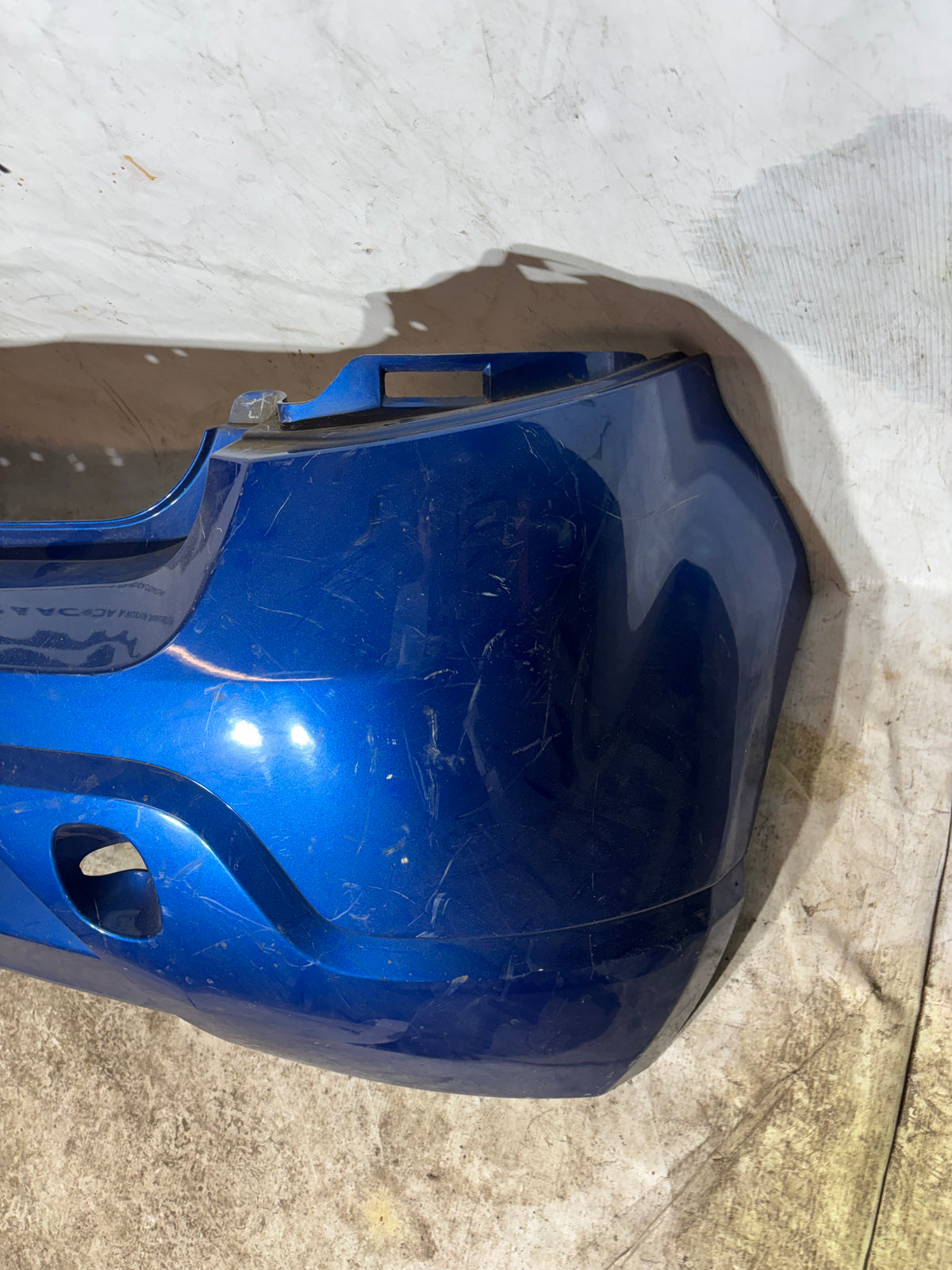 Pare choc arrière Dacia Sandero 1 Bleu 8200735456