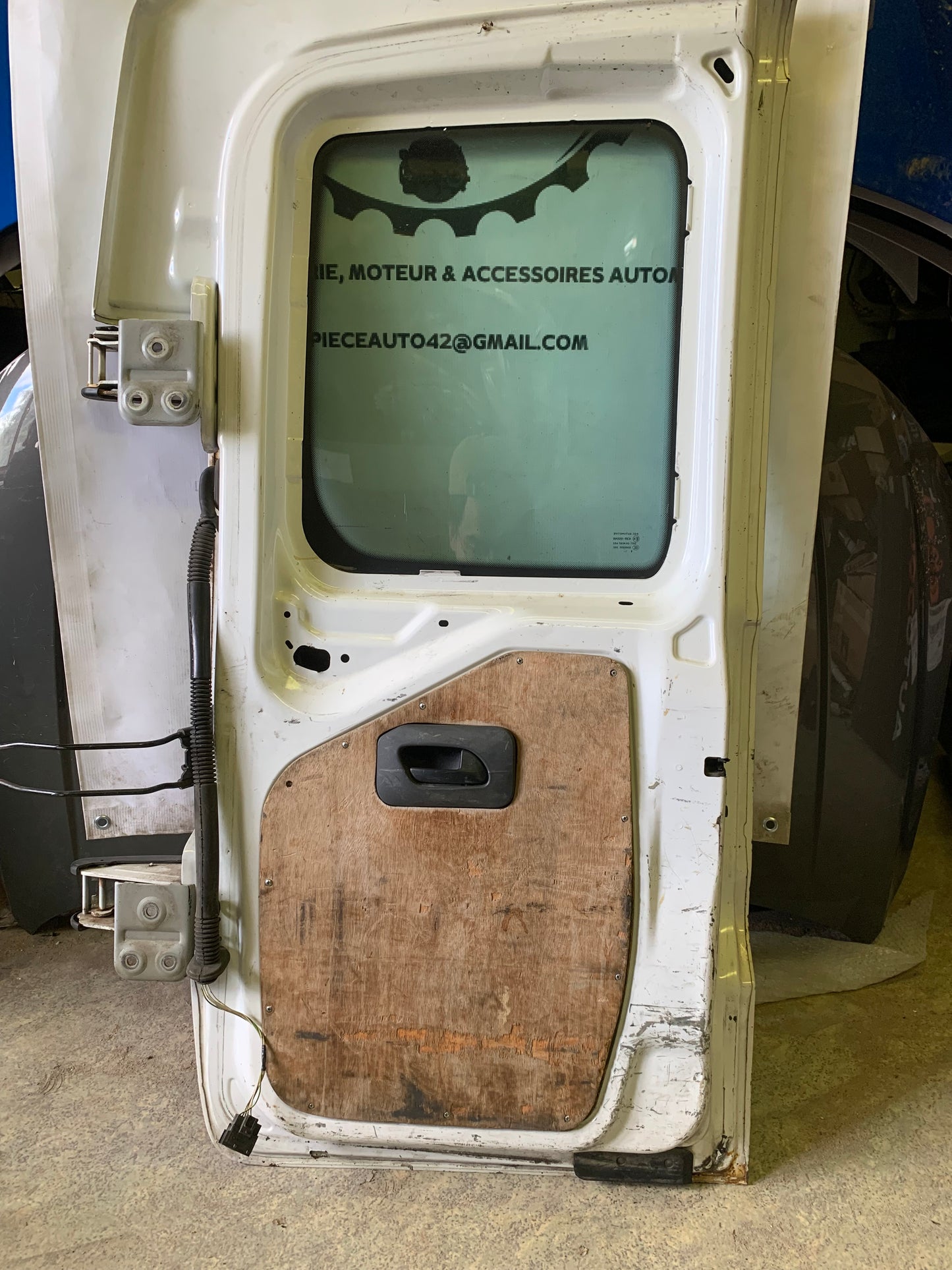 Portière arrière droit Citroen Jumpy 2 (vitrée)