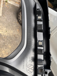 Moulure de pare choc arrière Volkswagen Touareg 3 noir