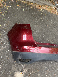 Pare choc arrière Renault Scenic 4 rouge