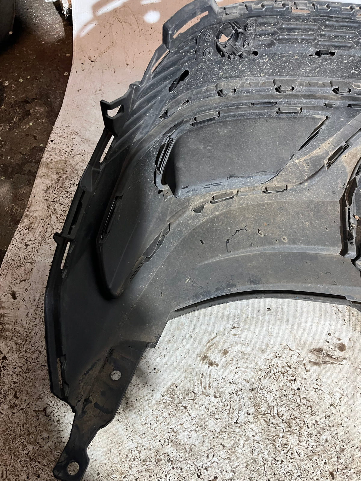 Pare choc arrière Audi Q7 noir