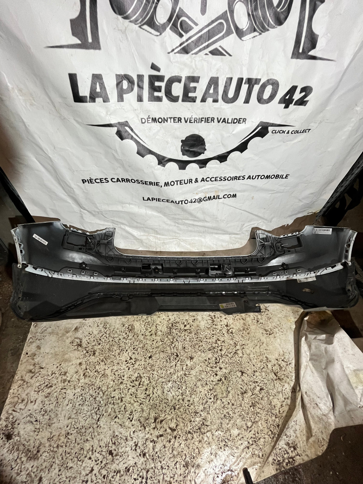 Pare choc arrière Audi Q2 Blanc