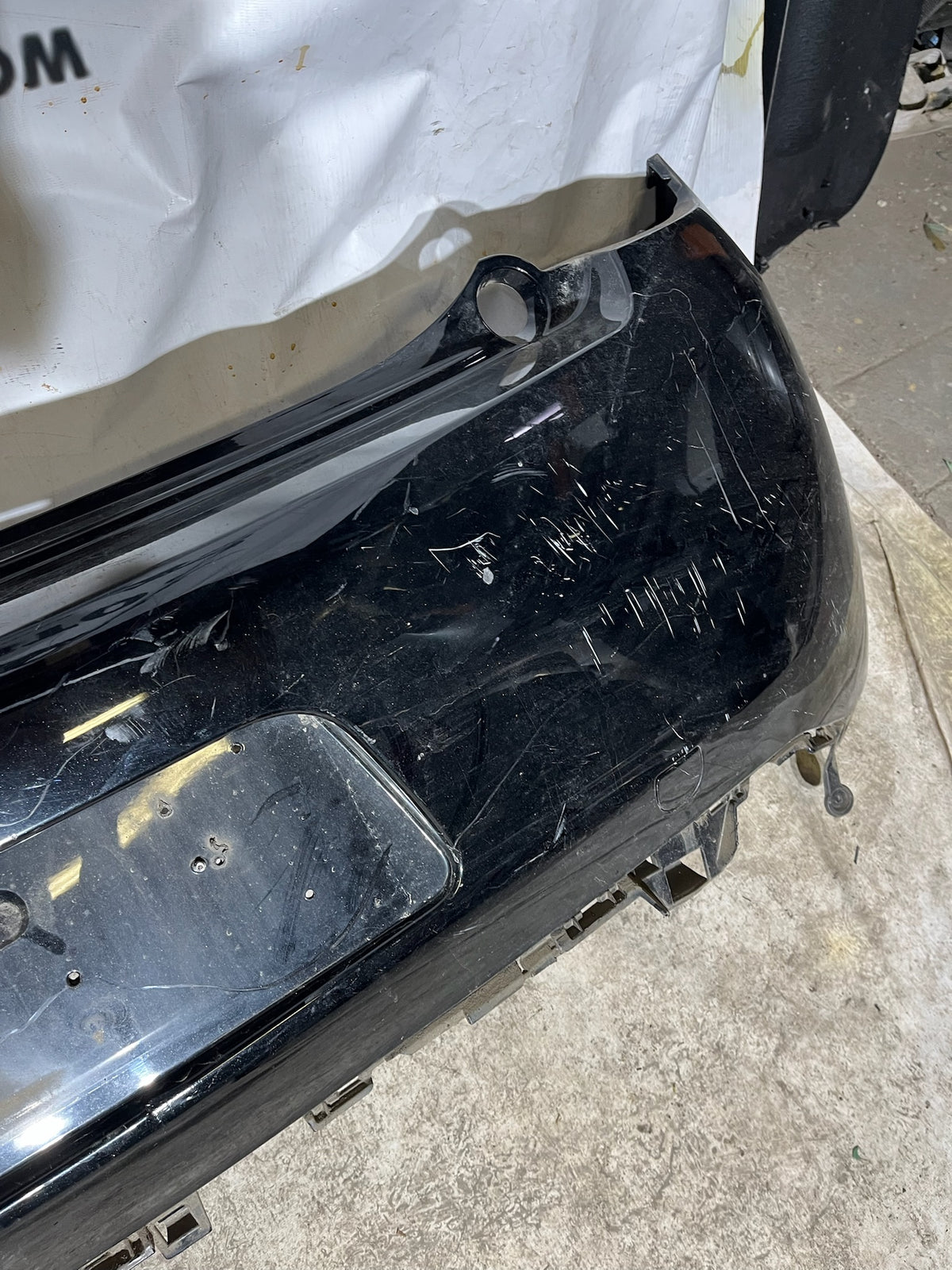 Pare choc arrière Citroën C3 2 noir
