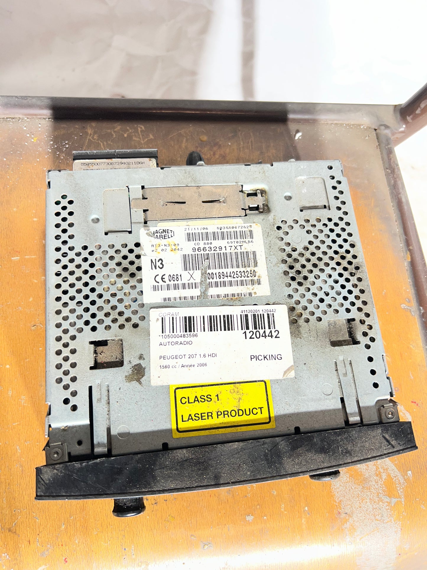 Autoradio rt3 Peugeot 307 807